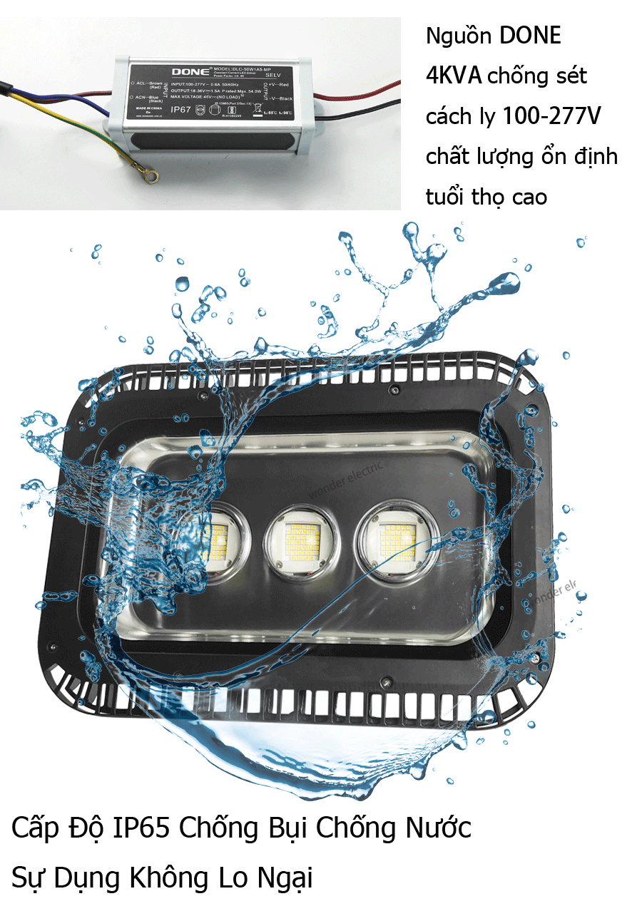 ĐÈN PHA LED 150W