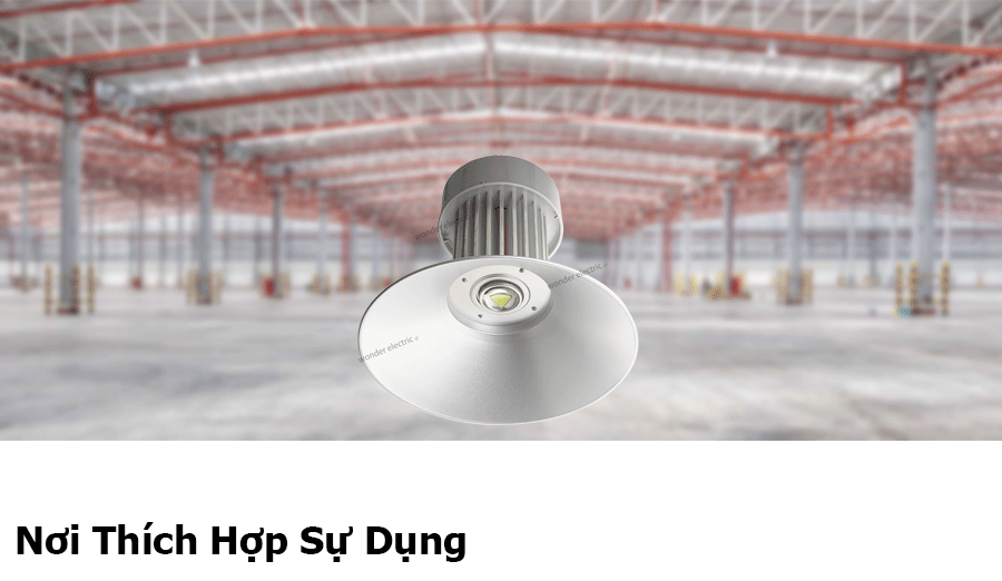 Đèn LED Nhà xưởng high bay 100W