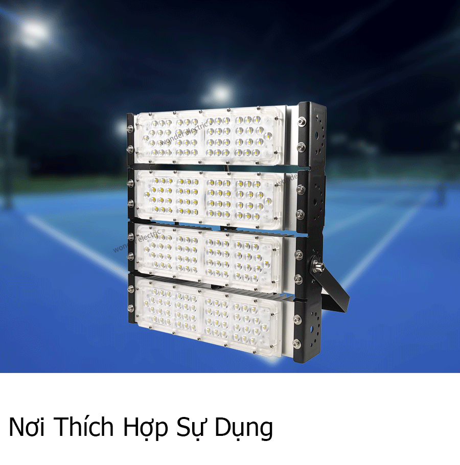 Đèn pha led module 200W