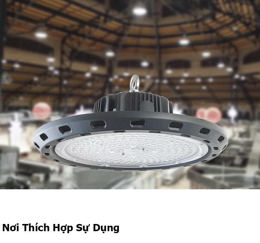 ĐÈN LED NHÀ XƯỞNG UFO 150W