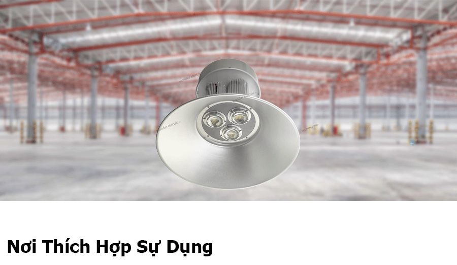 Đèn led nhà xưởng 150W