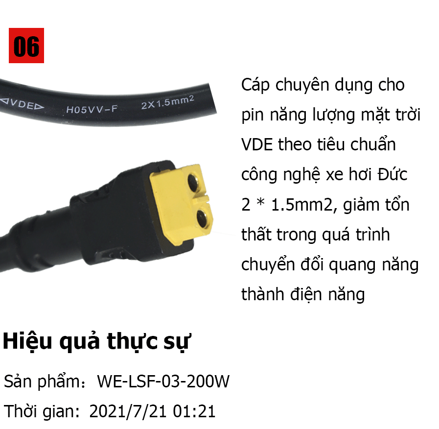 Đèn LED Pha Năng Lượng Mặt Trời 200W