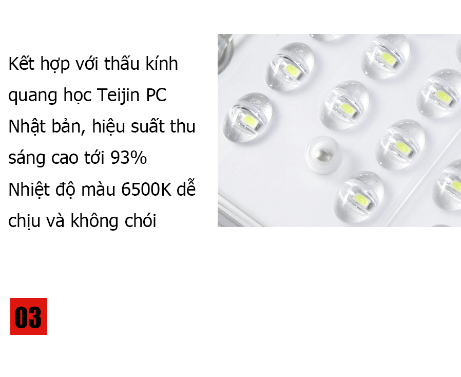 Đèn đường năng lượng mặt trời 200W