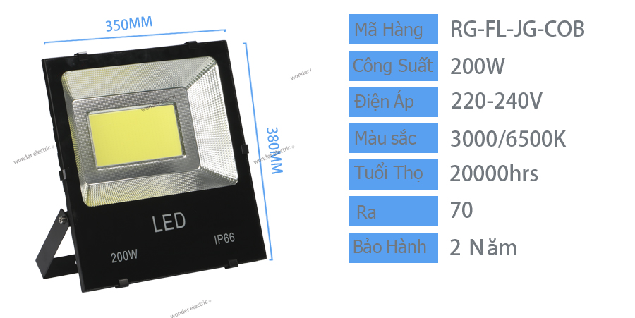 Đèn Pha led COB 150w