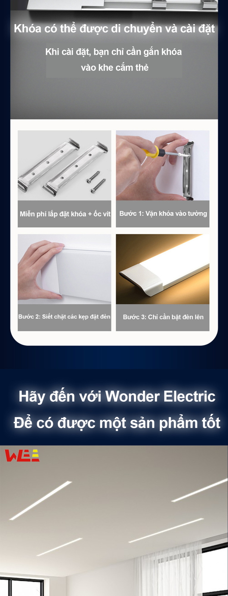 Đèn led Bán Nguyệt 