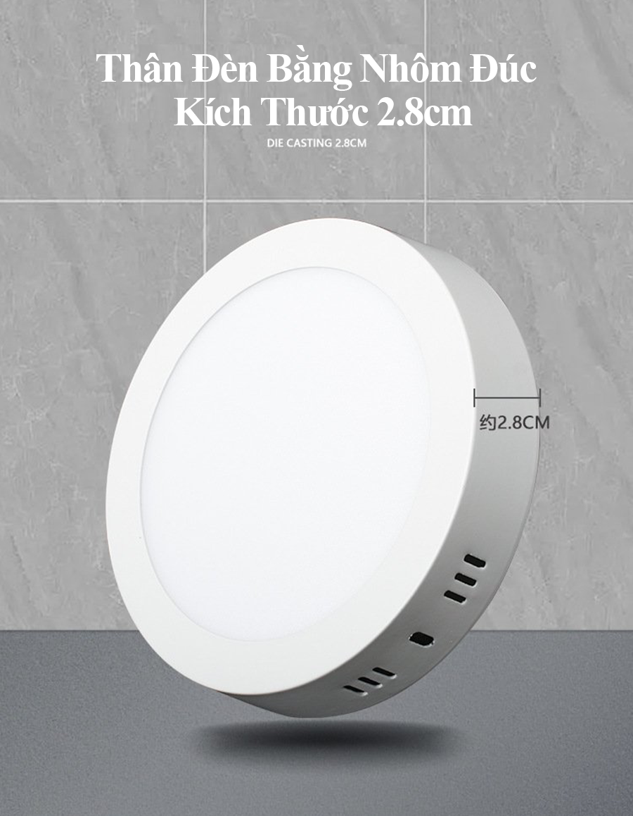 Đèn LED ốp trần nổi