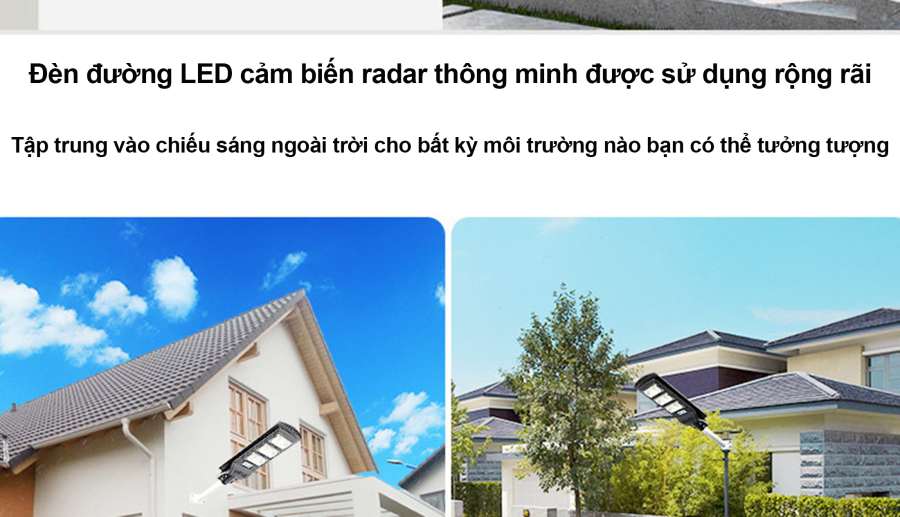 Đèn năng lượng mặt trời liền thể