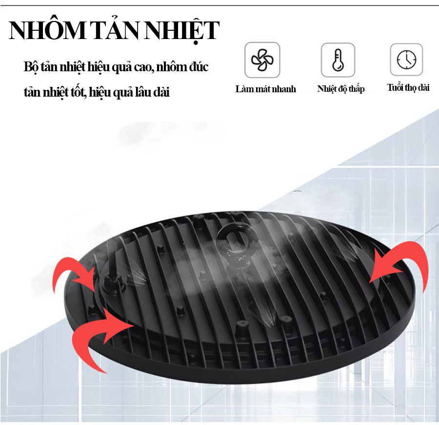 Đèn Led nhà xưởng UFO 200W