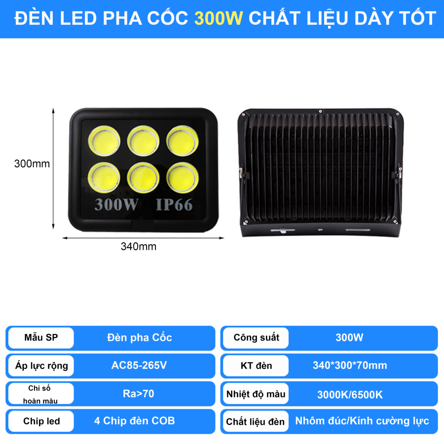 ĐÈN PHA CỐC 