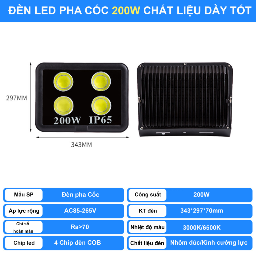 ĐÈN PHA CỐC 