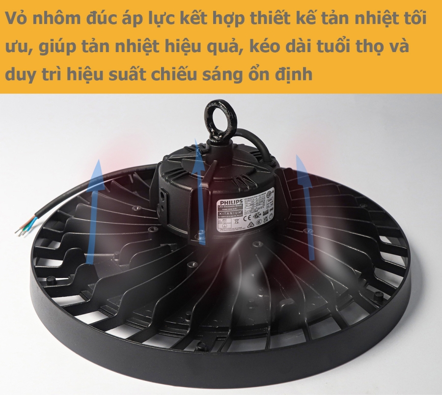 Đèn led nhà xưởng 150W