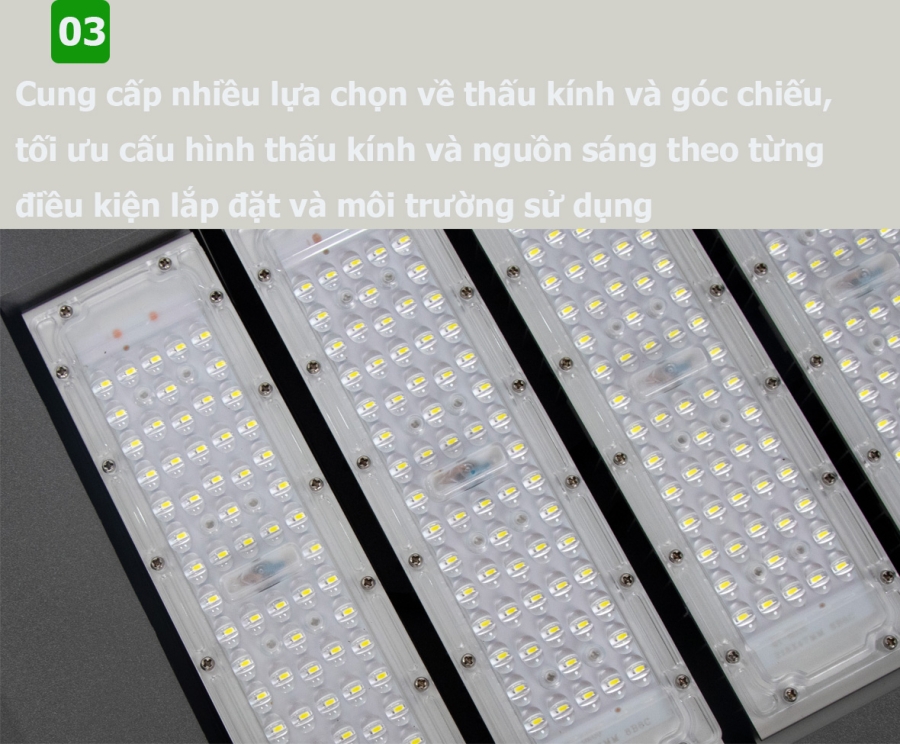 ĐÈN ĐƯỜNG LED MODULE 200W