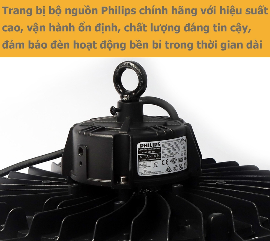Đèn led nhà xưởng 200W