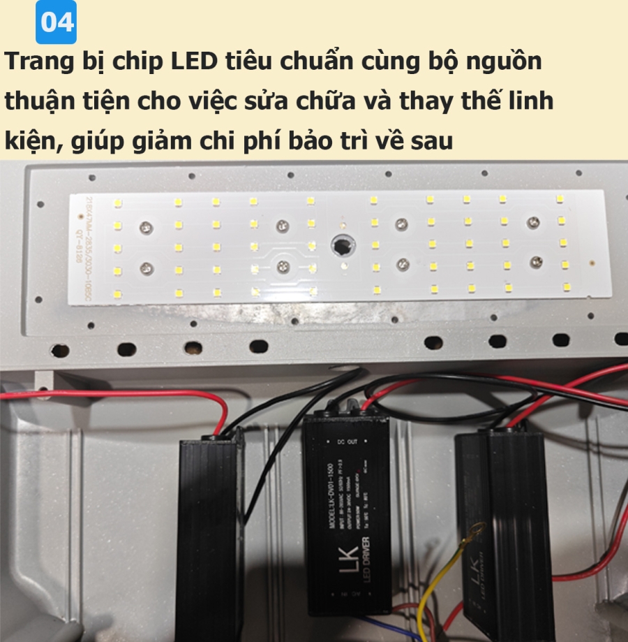 ĐÈN ĐƯỜNG LED MODULE 200W
