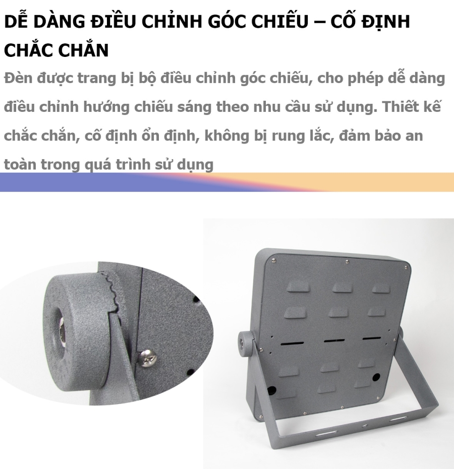 Đèn pha led module 200W