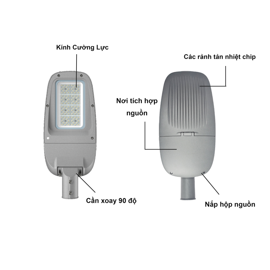 ĐÈN ĐƯỜNG LED CÔNG TRÌNH 100W