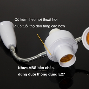 ĐUÔI ĐÈN NỐI ĐUÔI E27