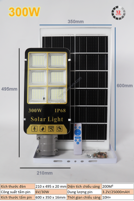 Đèn đường năng lượng mặt trời